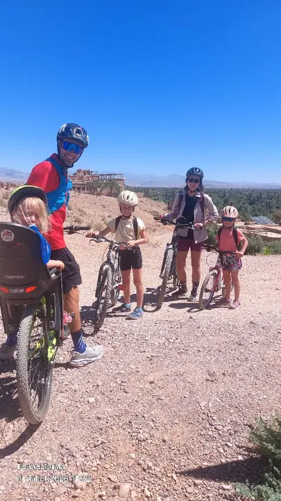 Family-friendly cycling experience